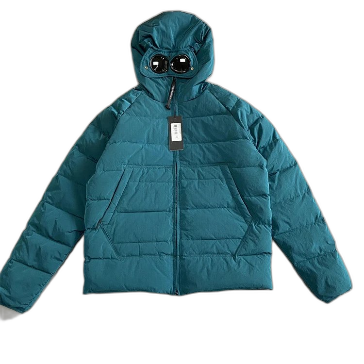 C.P. Company Hooded Down Jacket with Goggles