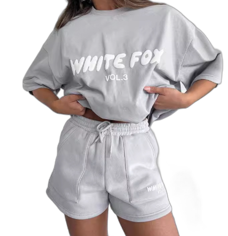 White Fox "VOL.3" Oversized Hoodie