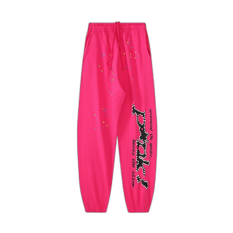 Sp5der Hoodie with Logo & Spiderweb Print