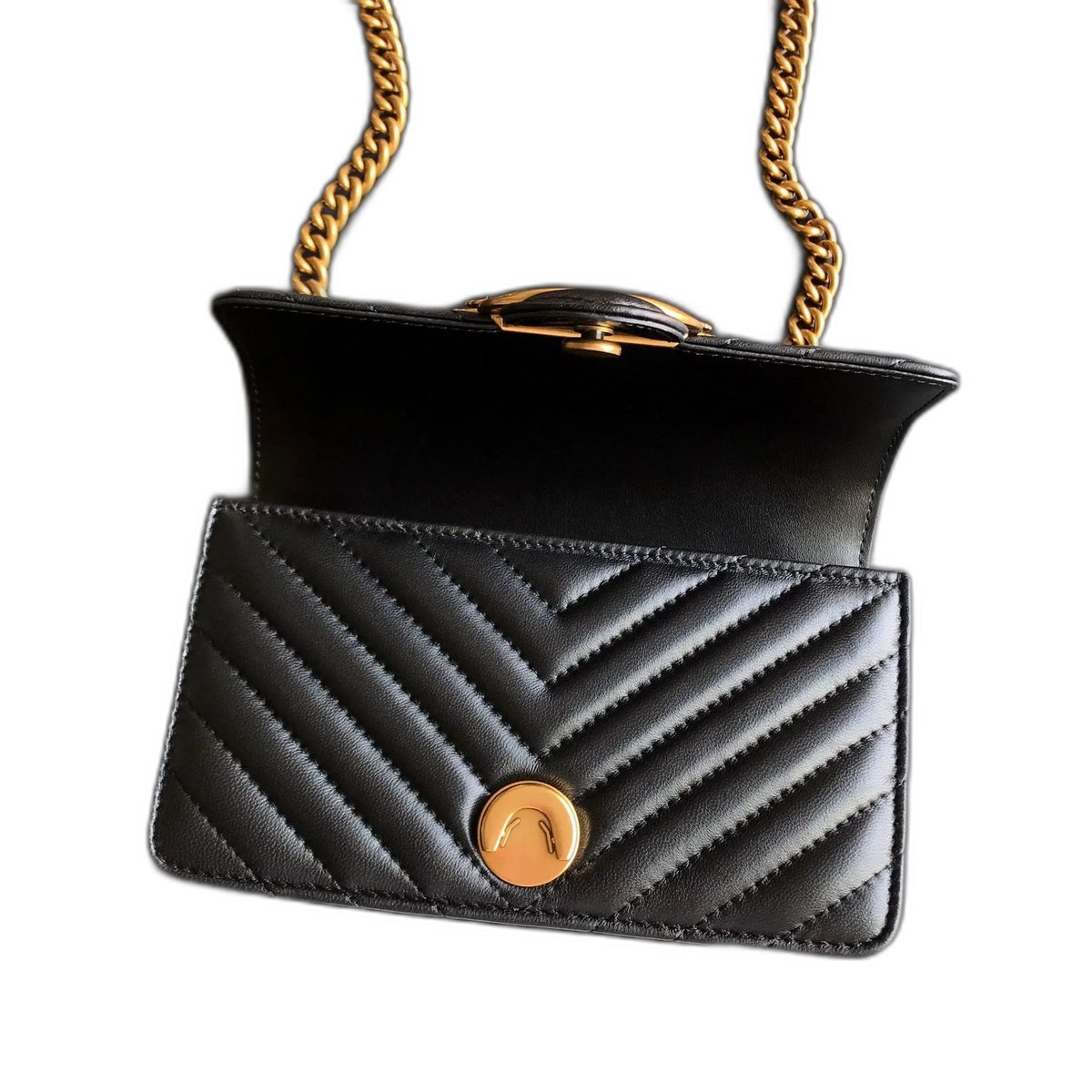Pinko Love Birds Icon Shoulder Bag ( Quilted Leather)
