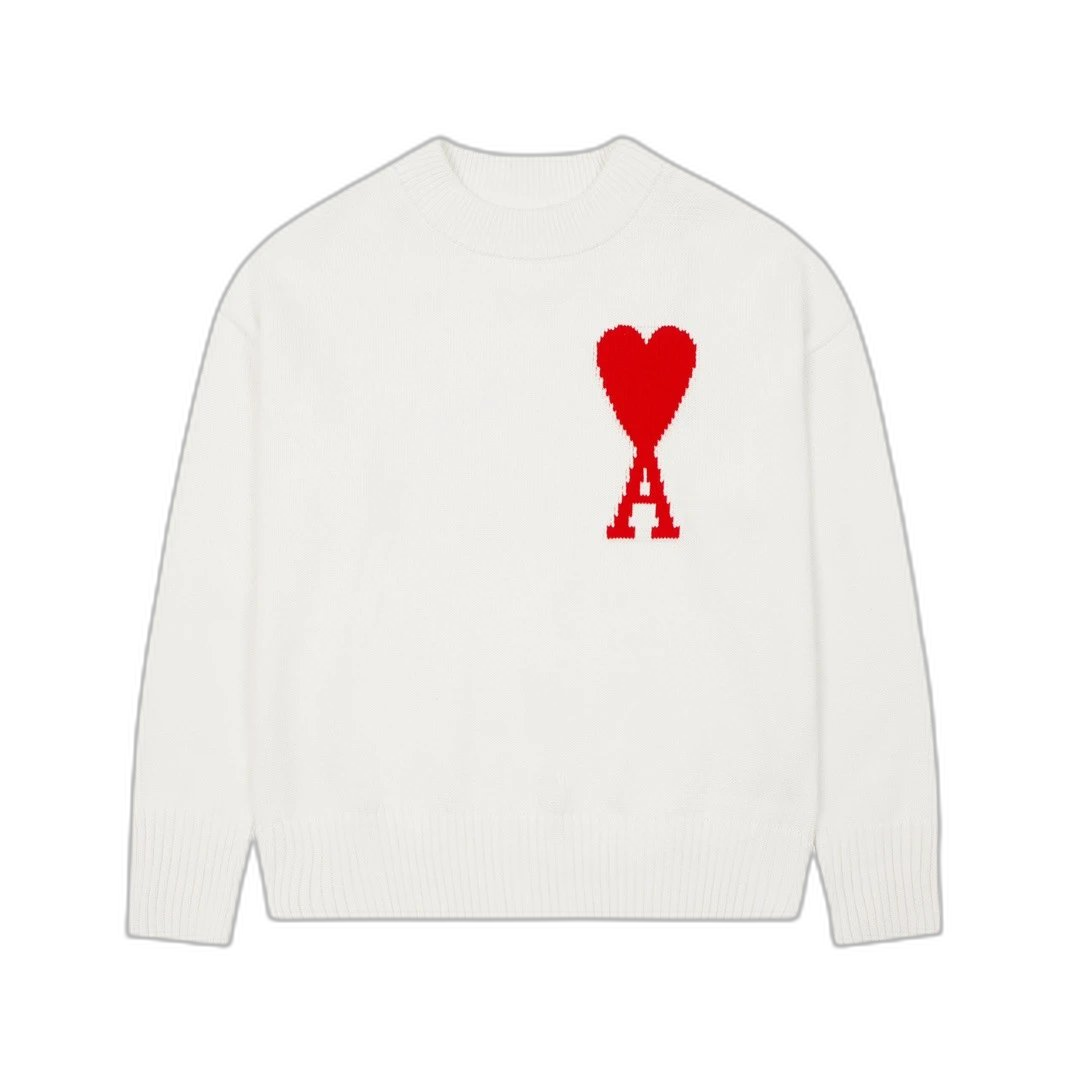 AMI Paris Ami de Coeur Logo Sweater