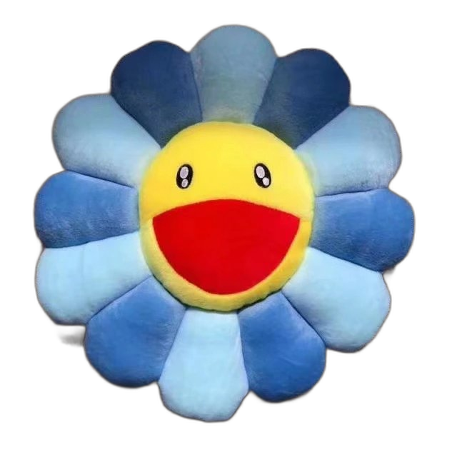 Takashi Murakami Flower Plush Cushion