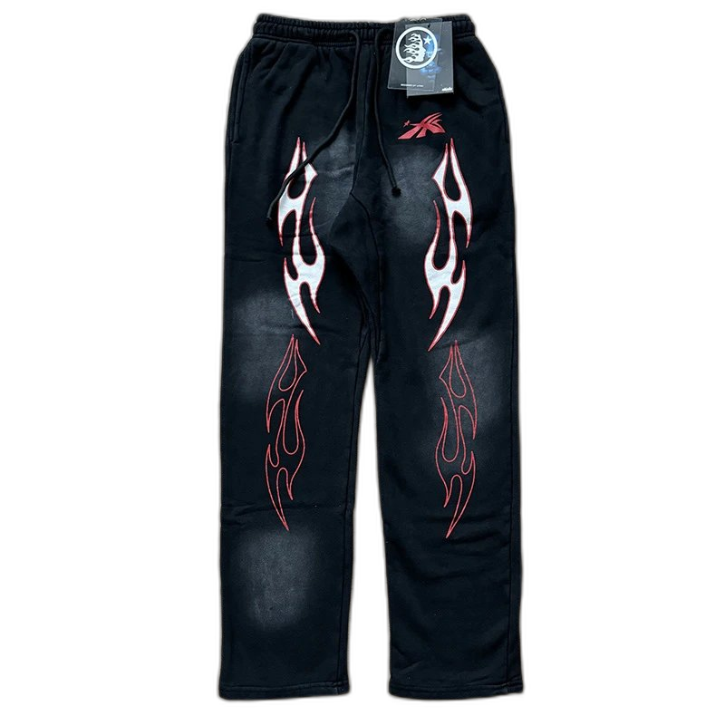 Hellstar Track Pants with "HELLSTAR" Text Logo