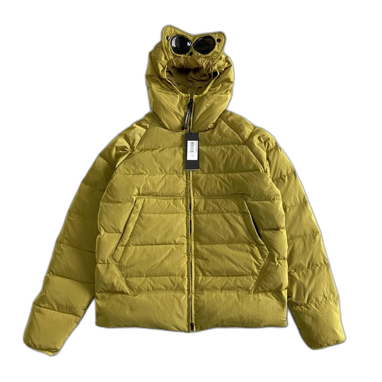 C.P. Company Hooded Down Jacket with Goggles