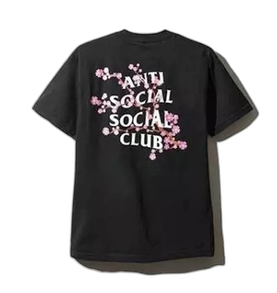 Anti Social Social Club Dragon & Fire Graphic T-Shirt