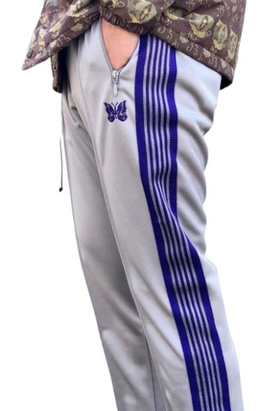 Needles Butterfly Embroidered Side Stripe Track Pants