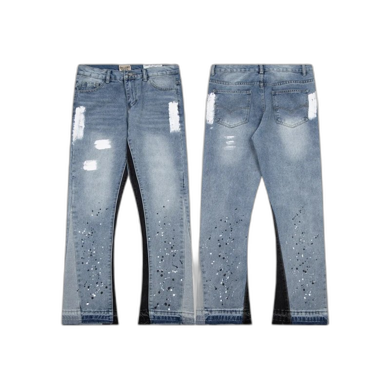 Gallery Dept. Paint Splatter Flare Jeans