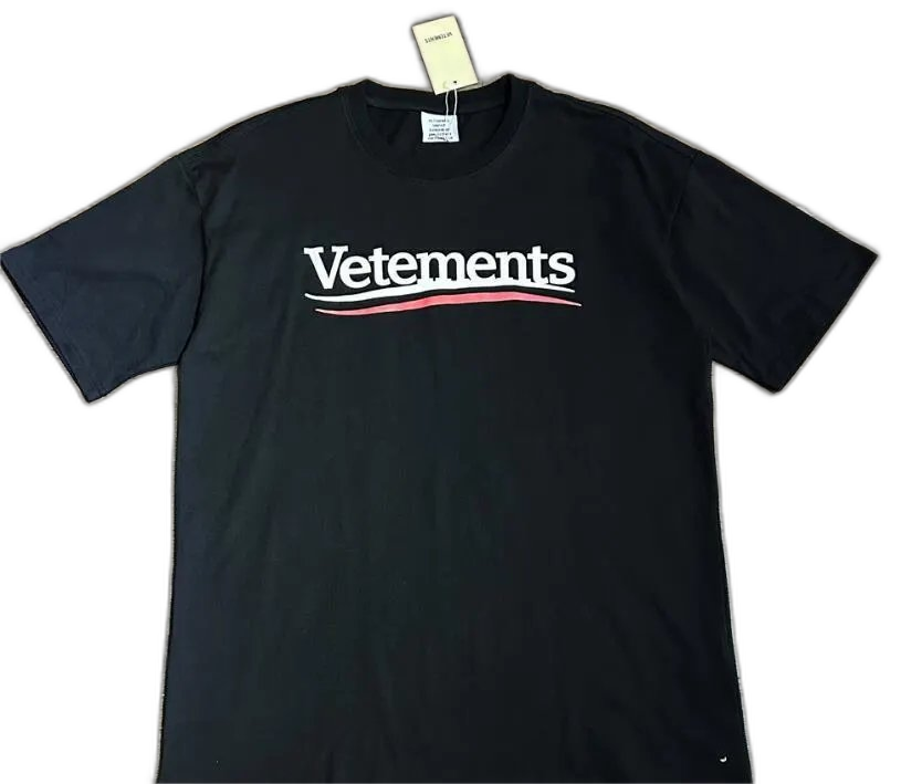 Vetements "It costs $0.00 to be a nice person" Slogan T-Shirt