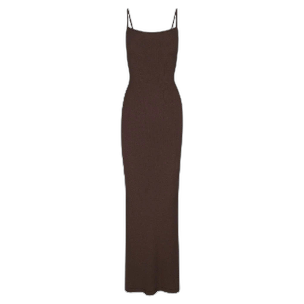 Taupe Spaghetti Strap Maxi Dress