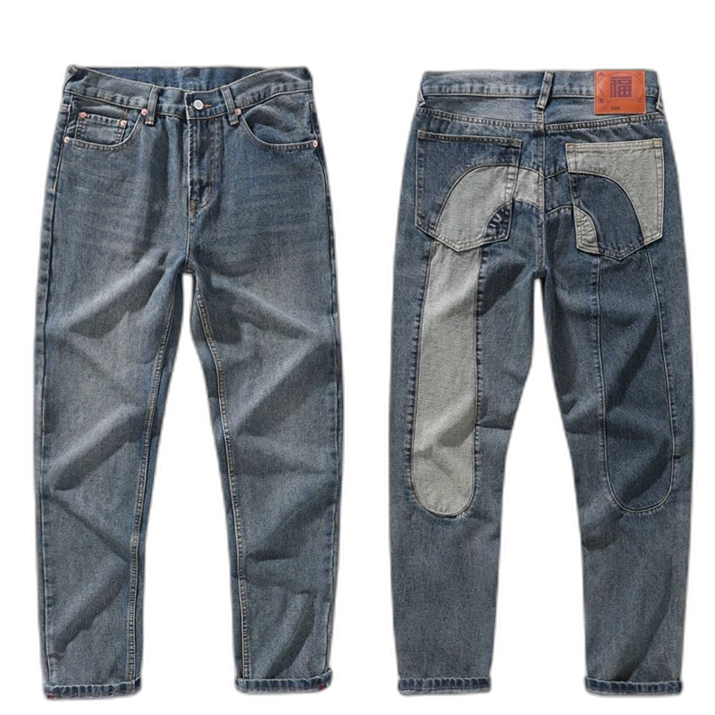 Evisu Skull Embroidery Jeans