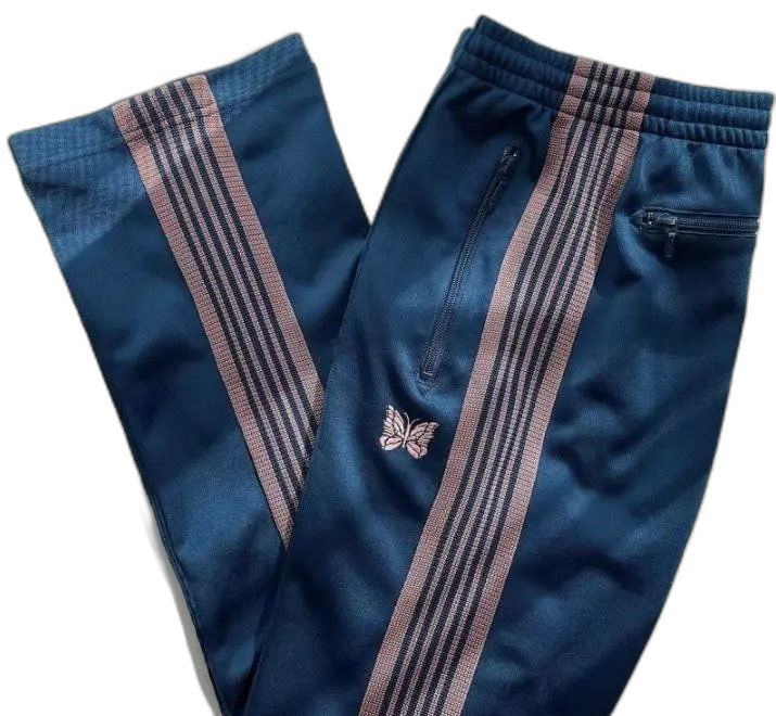 Needles Butterfly Embroidered Side Stripe Track Pants