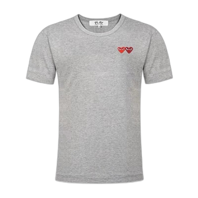 Comme des Garçons PLAY Double Heart Logo T-Shirt