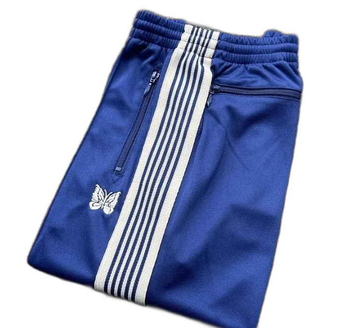 Needles Butterfly Embroidered Side Stripe Track Pants