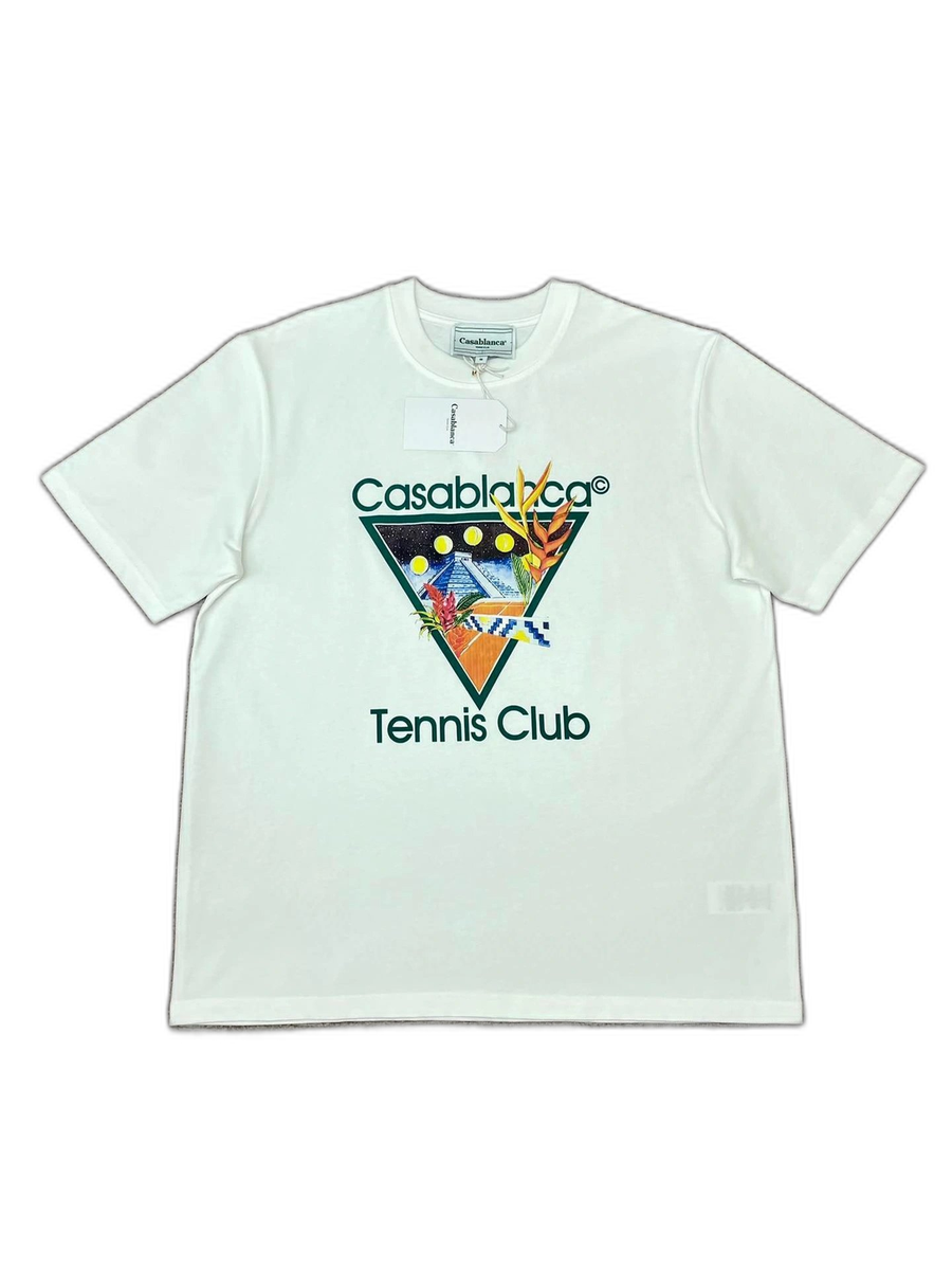 Casablanca "Tennis Club" Graphic T-Shirt