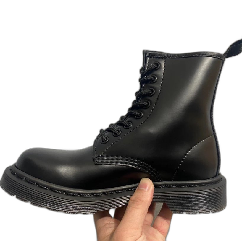 Dr. Martens 1460 8-Eye Boots Hard vs. Soft Leather