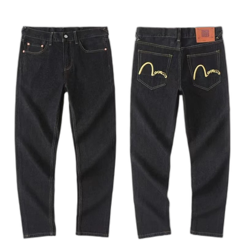 Evisu Skull Embroidery Jeans