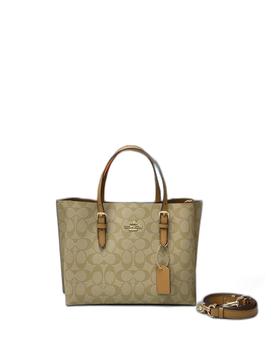 Coach Mollie Tote 25 in Signature Canvas