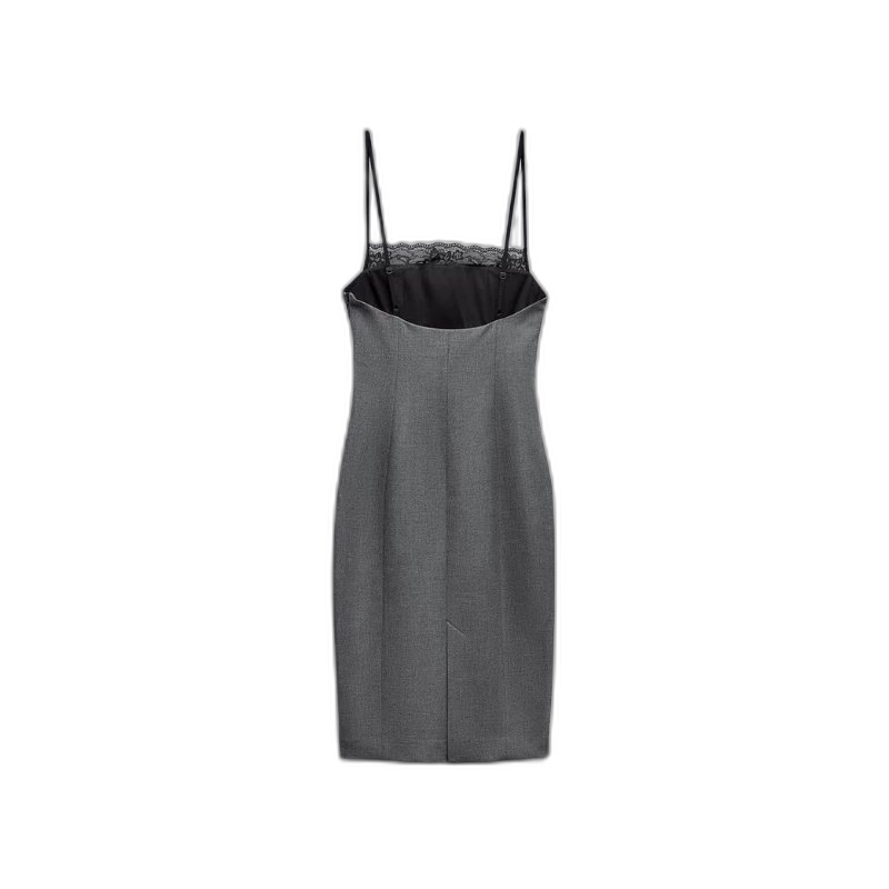 Lace Trim Slip Dress