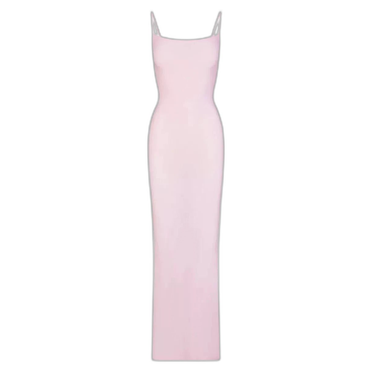 Taupe Spaghetti Strap Maxi Dress