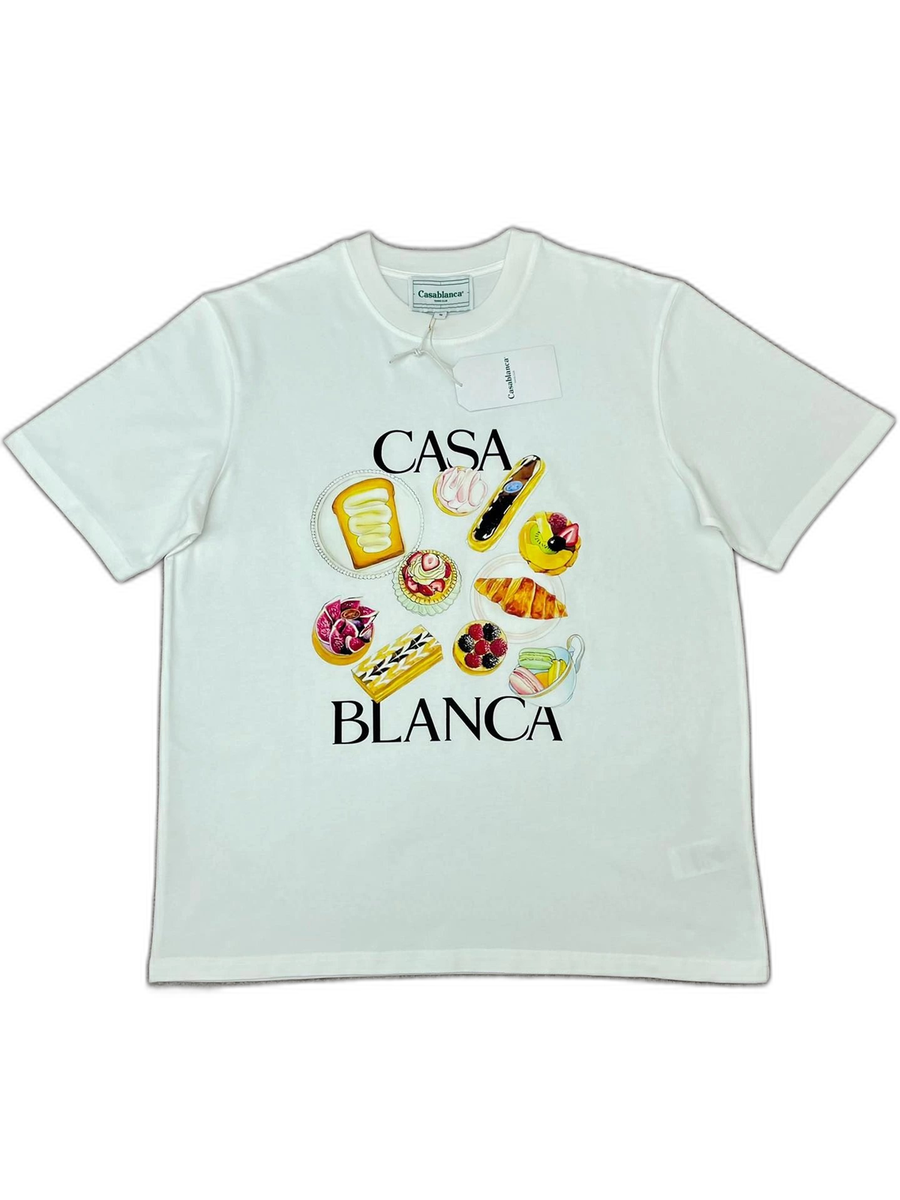 Casablanca "Tennis Club" Graphic T-Shirt