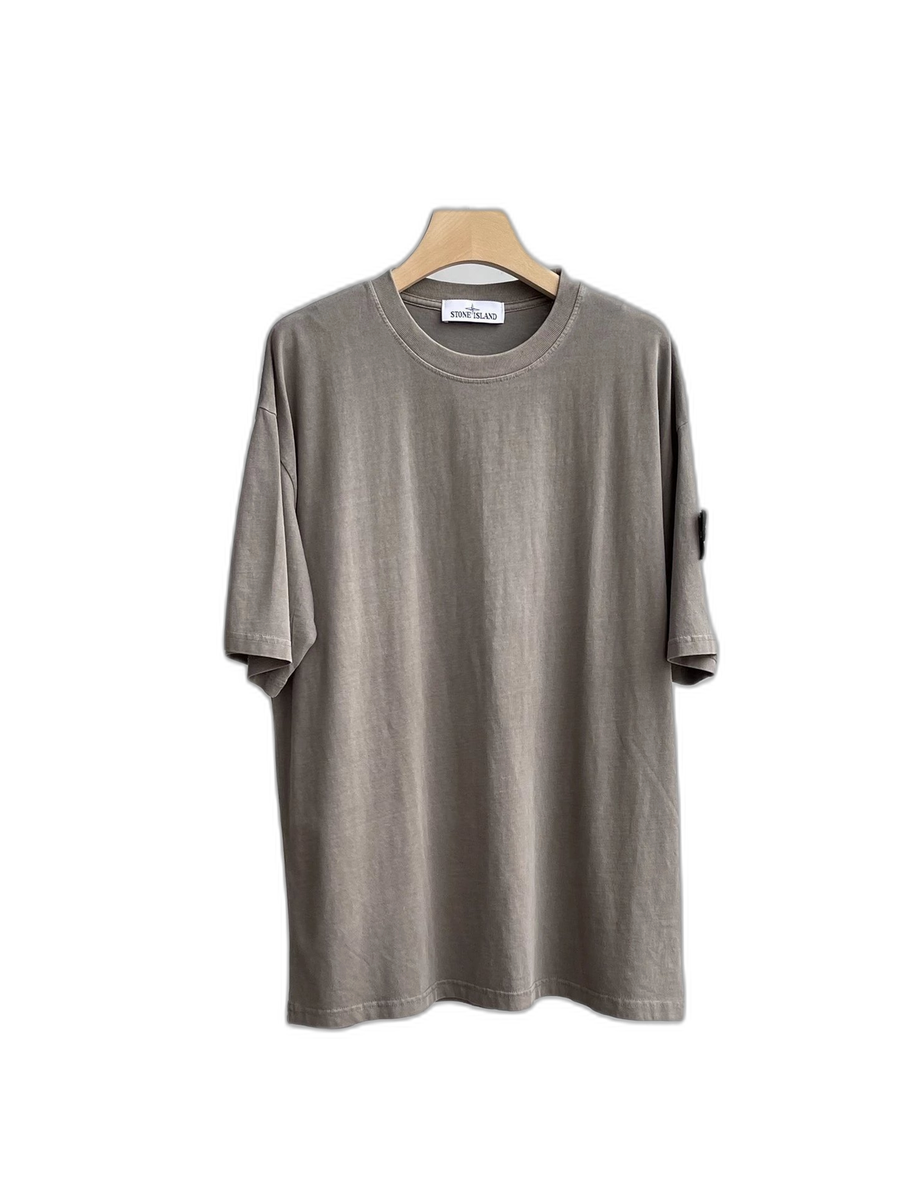 Stone Island Oversized T-Shirt with Sleeve Badge