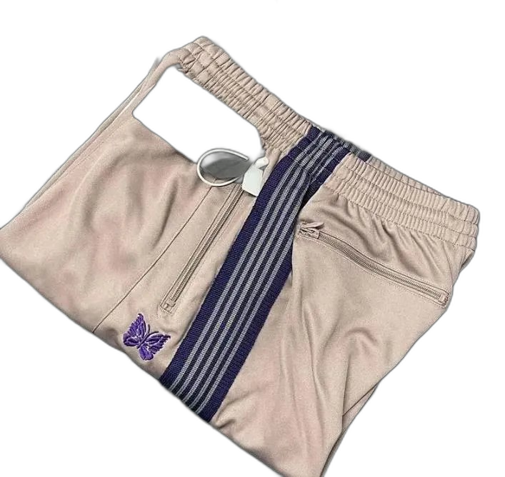 Needles Butterfly Embroidered Side Stripe Track Pants