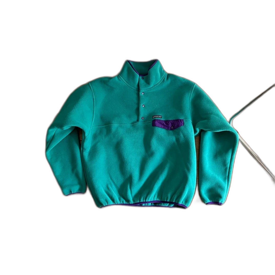Patagonia Colorblock Snap-T Fleece Pullover