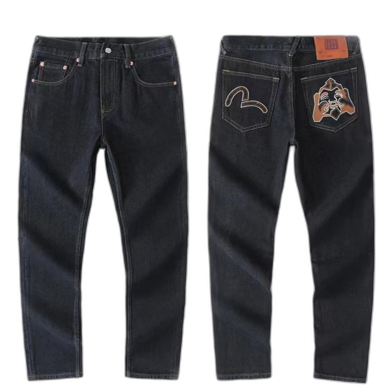 Evisu Skull Embroidery Jeans