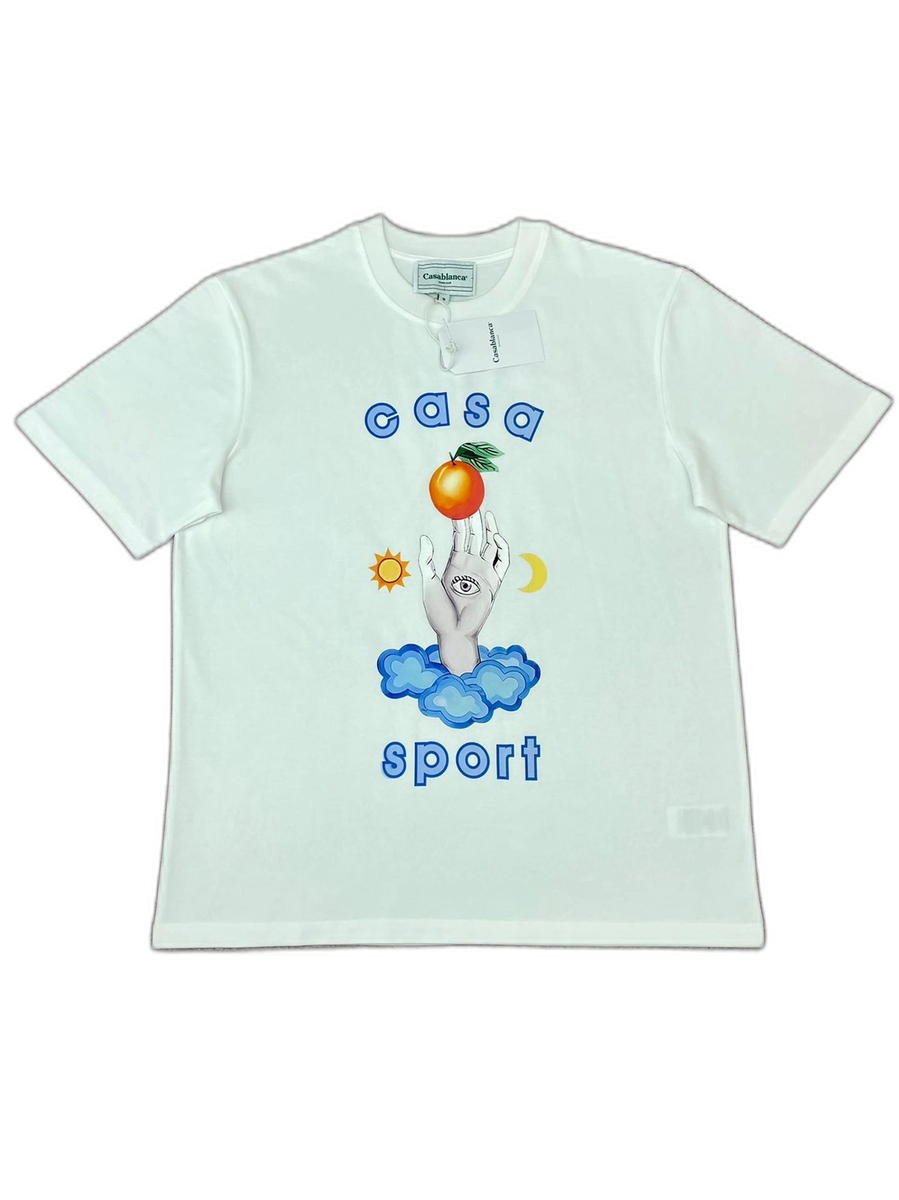 Casablanca "Tennis Club" Graphic T-Shirt