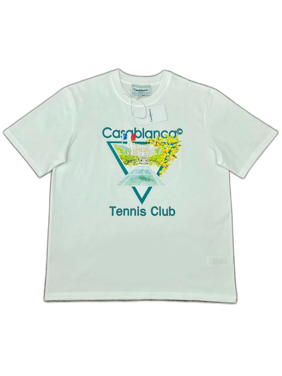 Casablanca "Tennis Club" Graphic T-Shirt