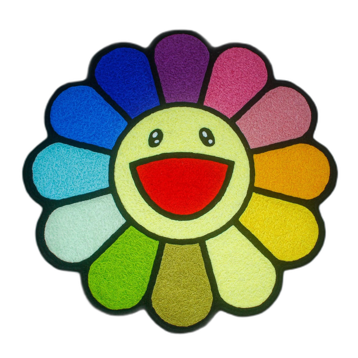 Takashi Murakami Flower Rug