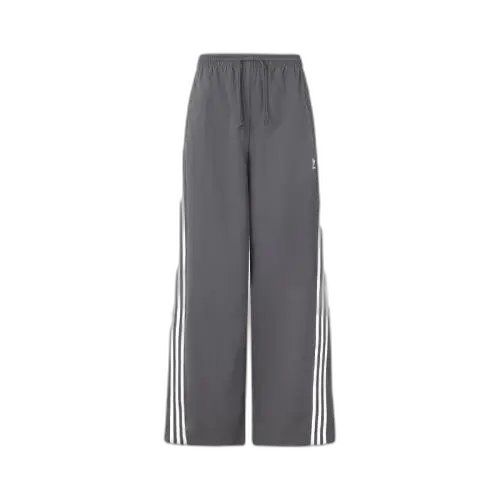 Adidas Three-Stripe Wide-Leg Track Pants