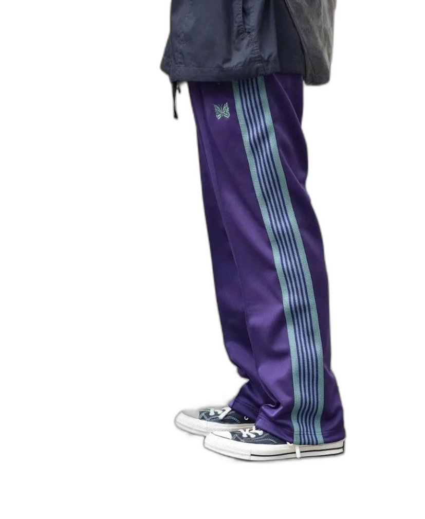 Needles Butterfly Embroidered Side Stripe Track Pants