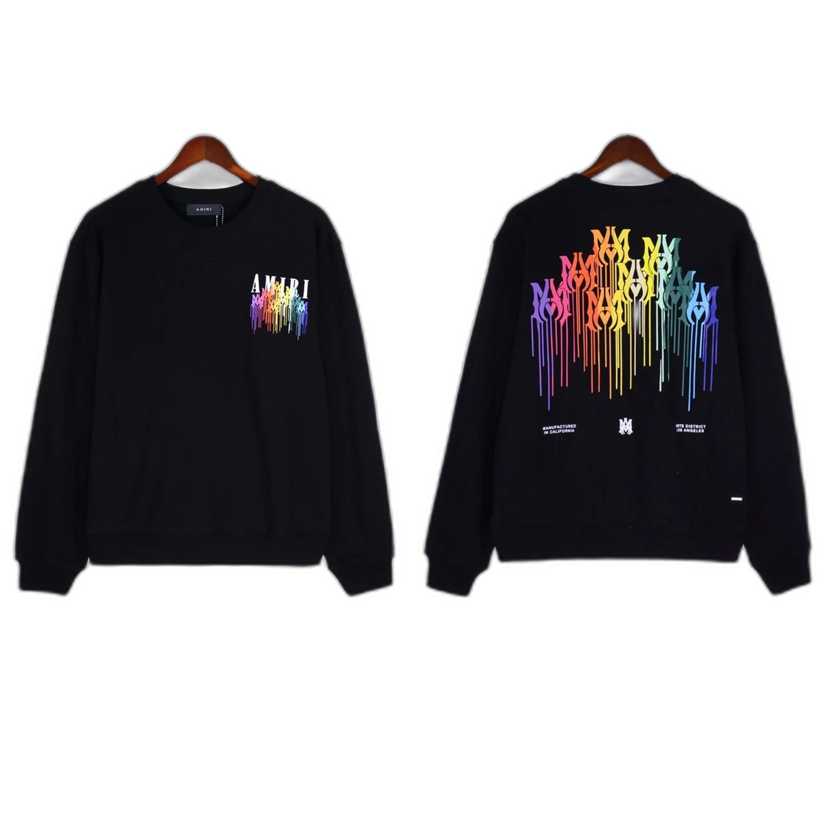 Amiri Script Logo Crewneck Sweatshirt
