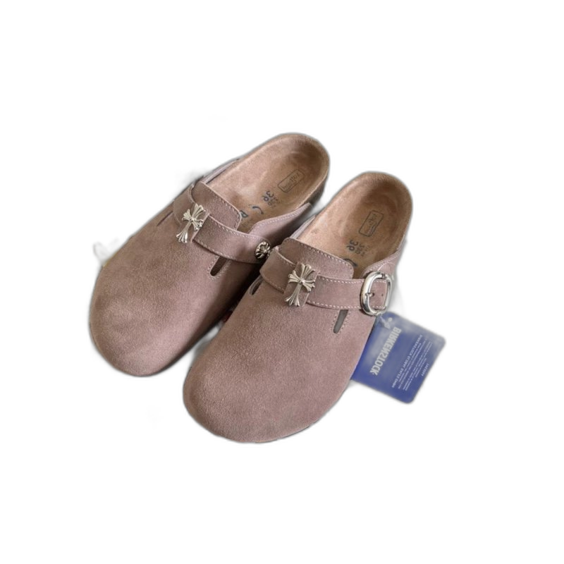 Birkenstock Boston Soft Footbed Suede Clogs