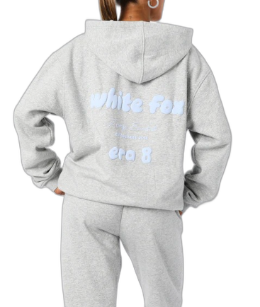 White Fox "VOL.3" Oversized Hoodie