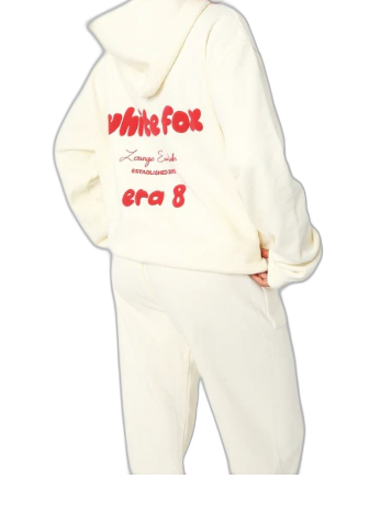 White Fox "VOL.3" Oversized Hoodie
