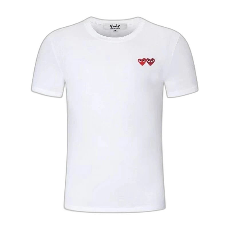 Comme des Garçons PLAY Double Heart Logo T-Shirt