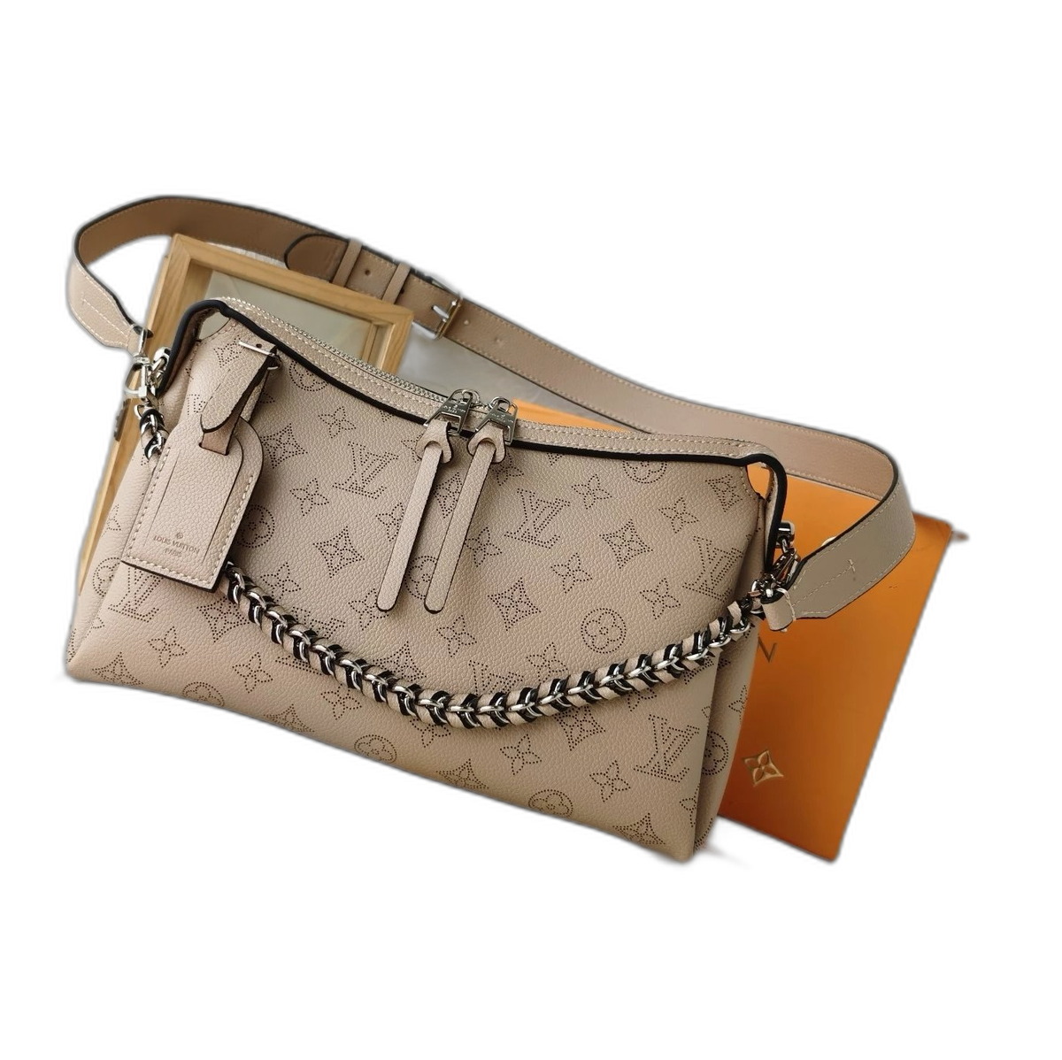 Louis Vuitton Mahina Leather Bag Zipper Pull