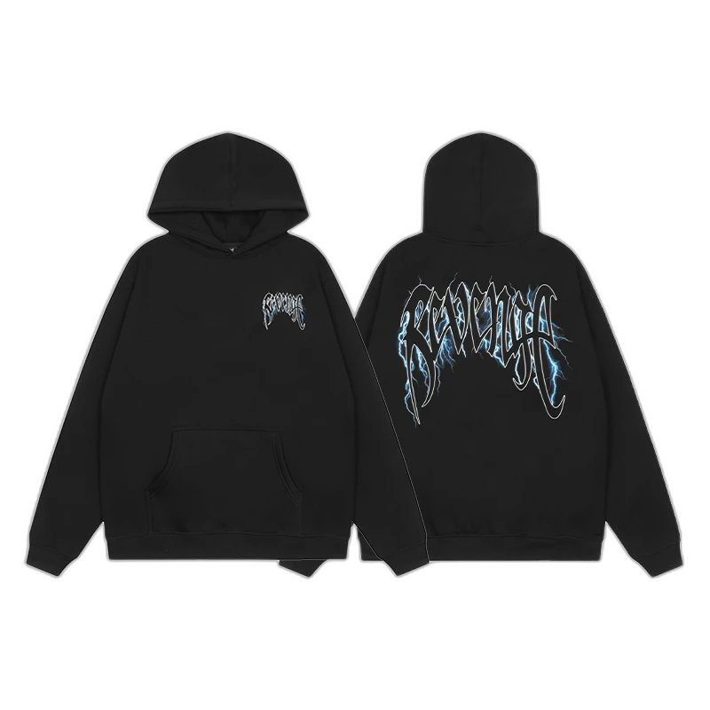 Light Gothic Embroidered Hoodie