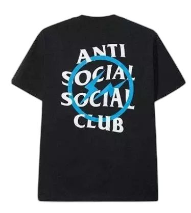 Anti Social Social Club Dragon & Fire Graphic T-Shirt