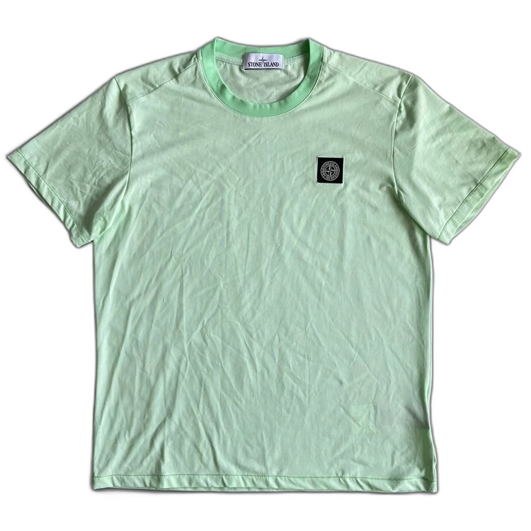 Stone Island Crew Neck T-Shirt with Compass Logo
