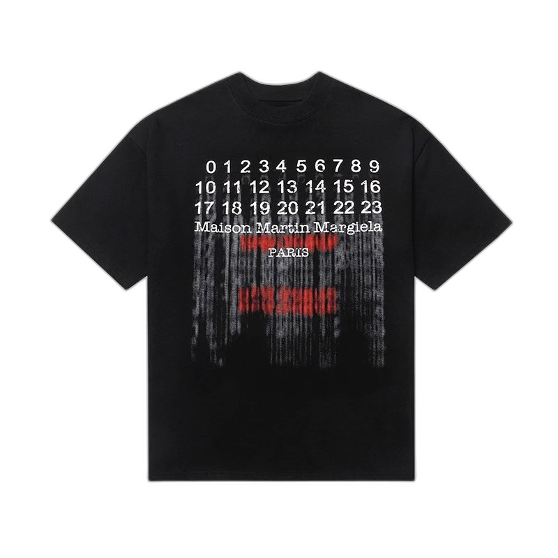 T-Shirt with Abstract Print