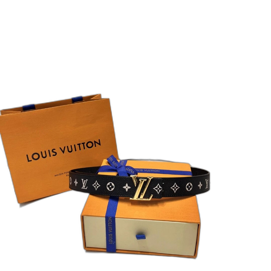 Louis Vuitton LV Initiales Monogram Reversible Belt