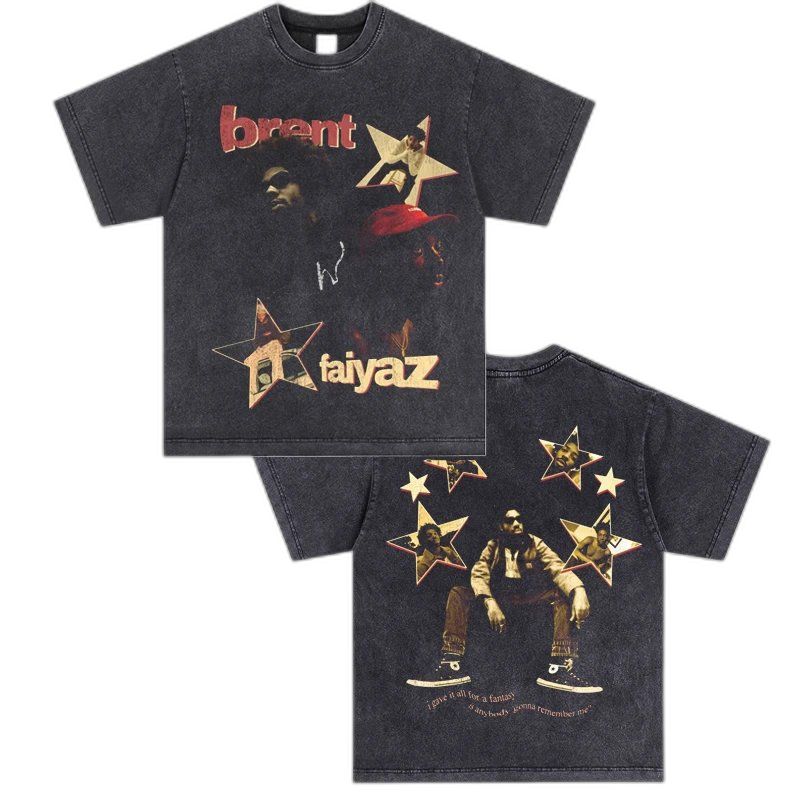 Brent Faiyaz Wasteland Tour Graphic T-Shirt