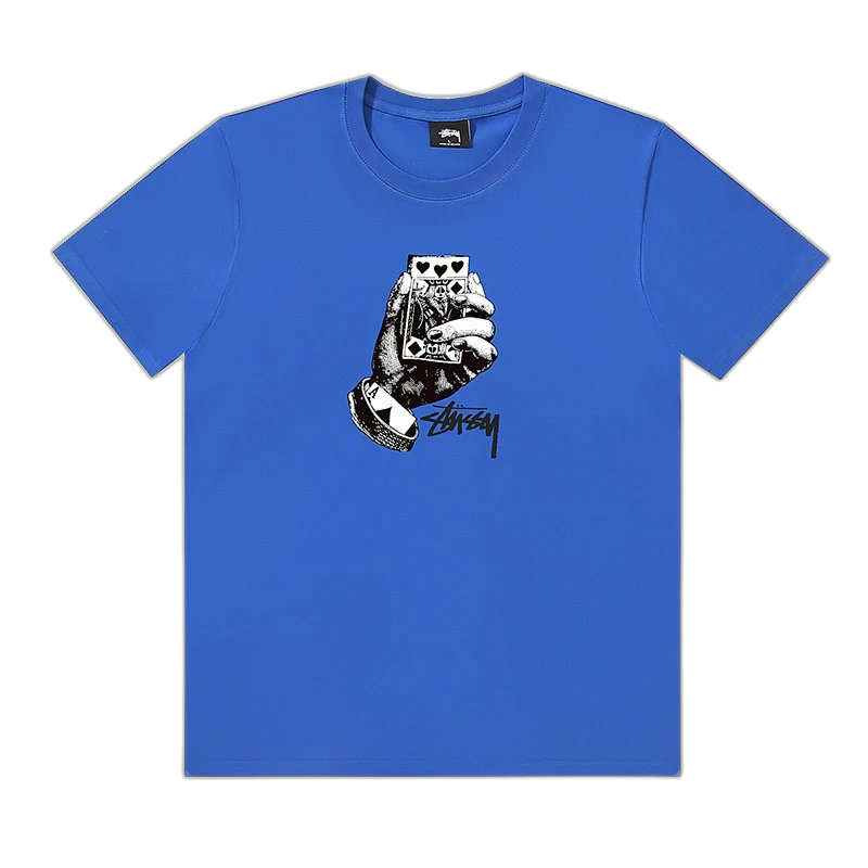 Stussy Hand & Card Logo T-Shirt