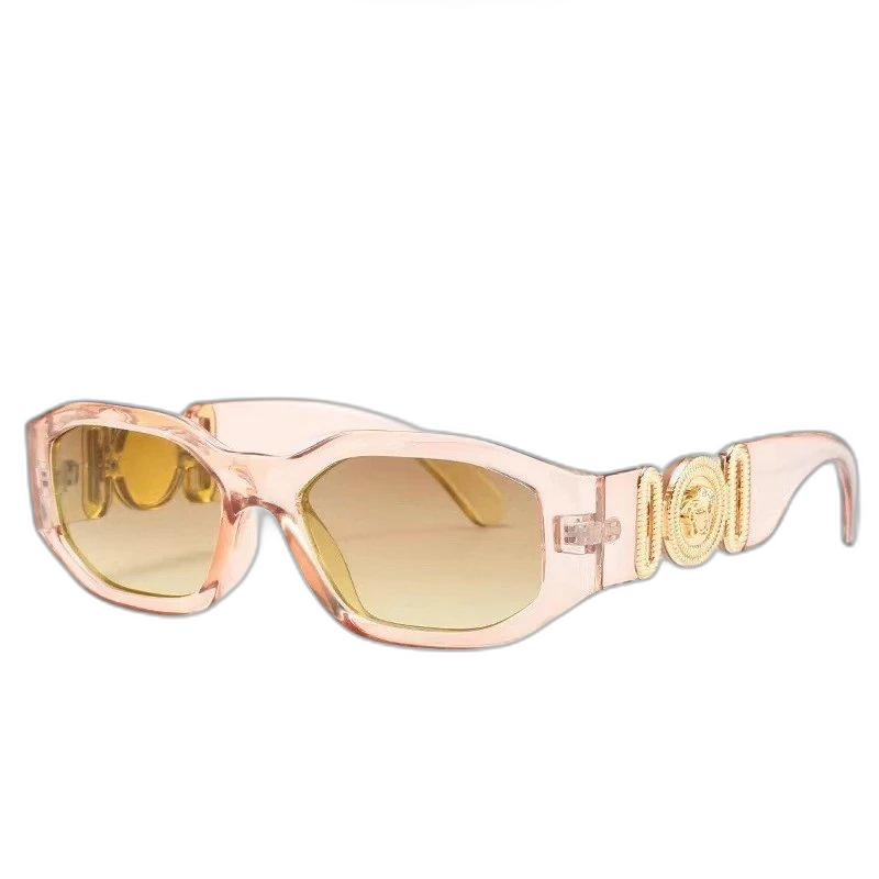 Versace-style Medusa Tortoiseshell Sunglasses