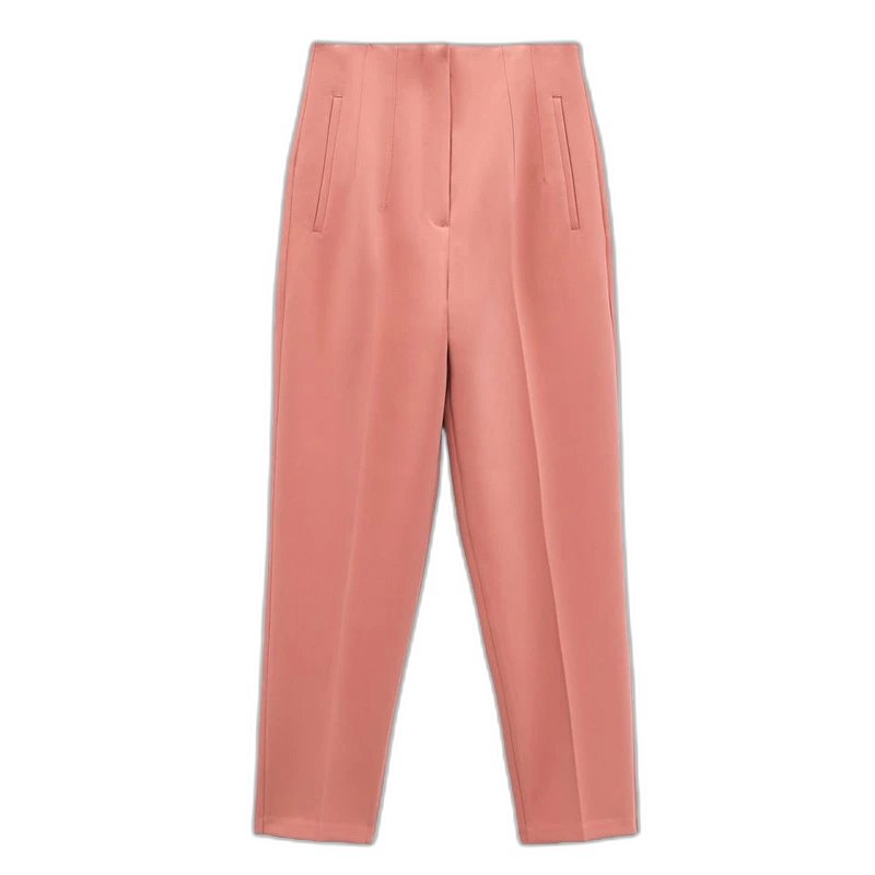 Slim-Fit Ankle Trousers