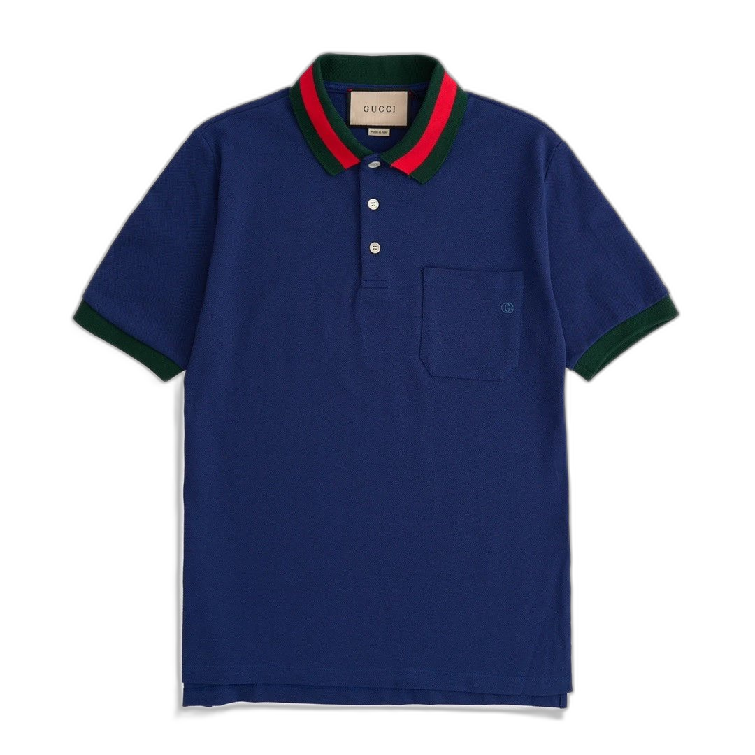 Gucci Character Embroidered Polo Shirt