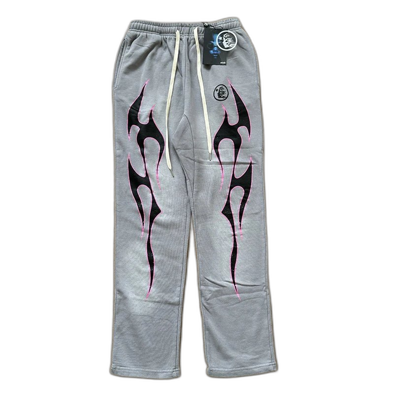 Hellstar Track Pants with "HELLSTAR" Text Logo